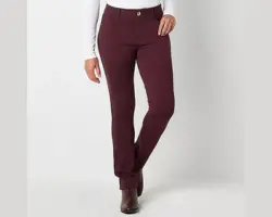 Liz Claiborne Sara Womens Mid Rise Slim Pant