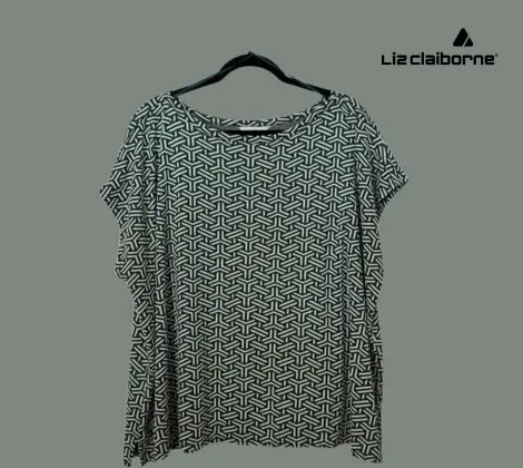 liz claiborne plus size tops 