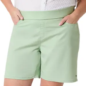 Liz Claiborne Amber Women's Mid Rise Pull-On Short Plus